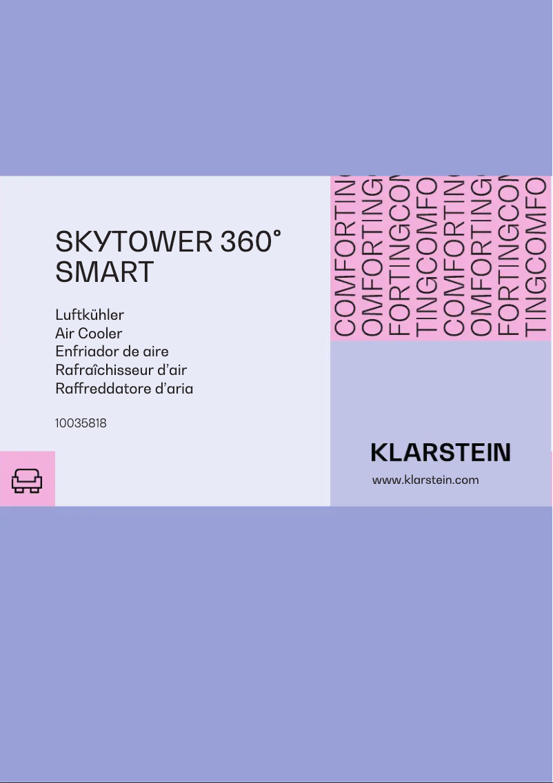 Page n°1 - Manuel utilisateur Klarstein Skytower 360 Smart
