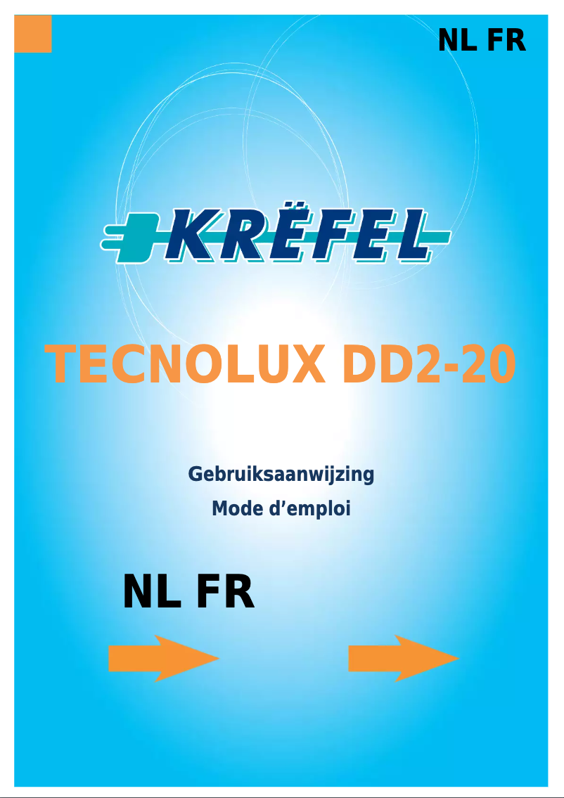 Page 1 de la notice Manuel utilisateur Tecnolux DD2-20