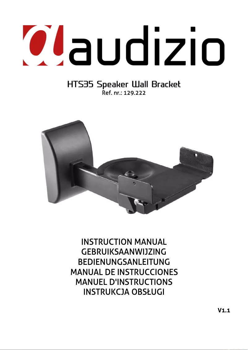 Page n°1 - Manuel utilisateur Audizio HTS35