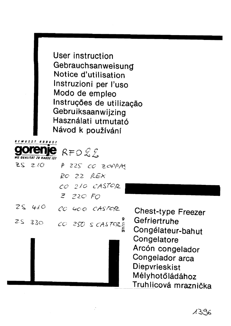 Image de la première page du manuel de l'appareil CO 400
