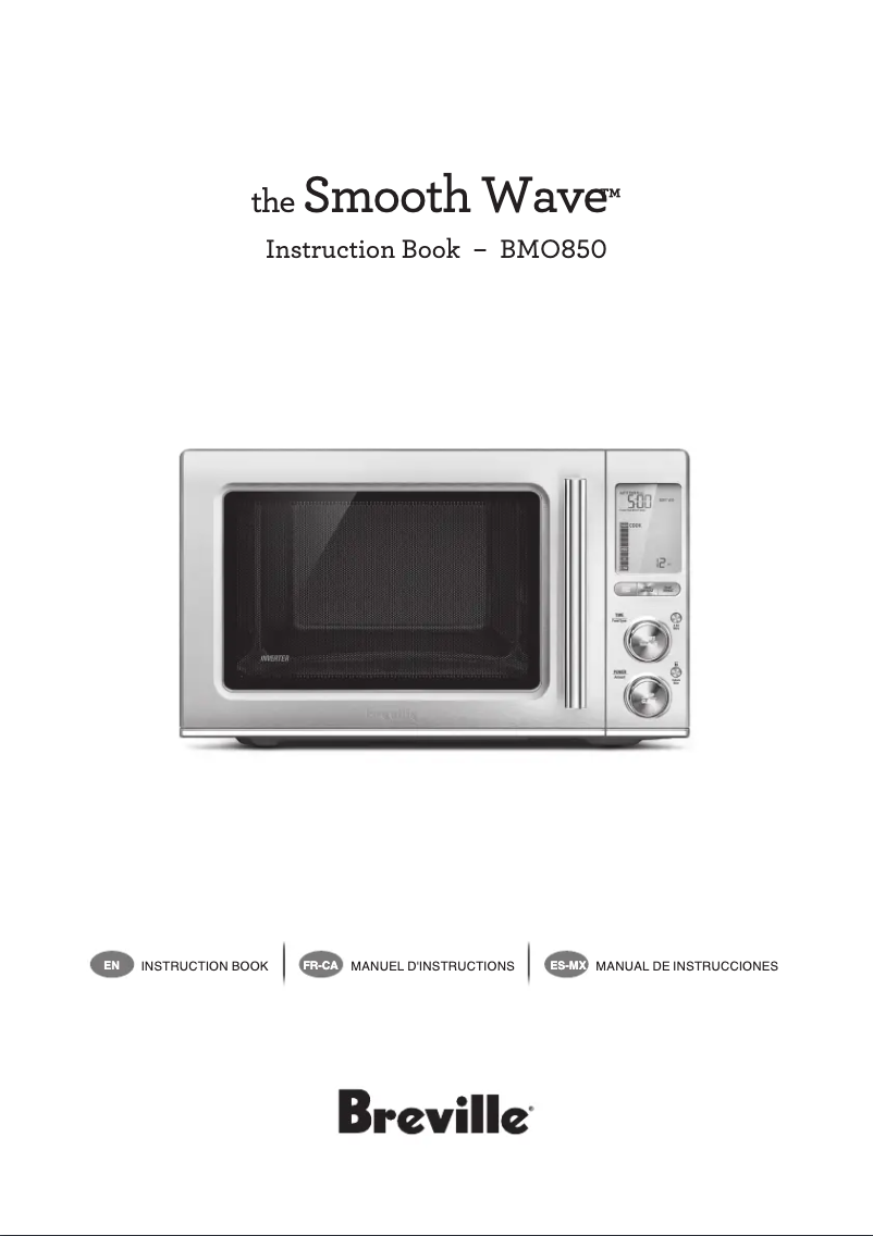 Página 1 del manual Manual de usuario Breville the Smooth Wave BMO850