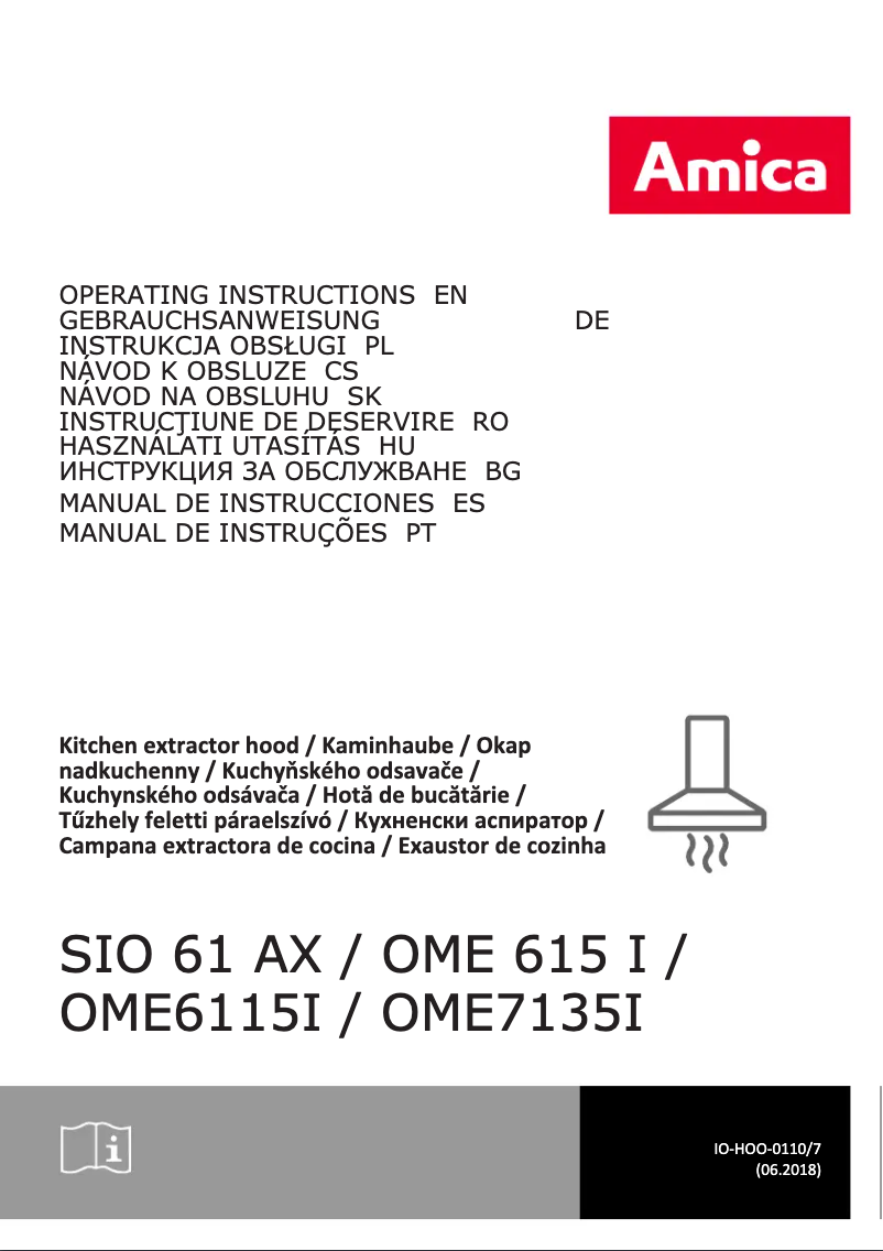 Page n°1 - Mode d'emploi Amica OME6115I