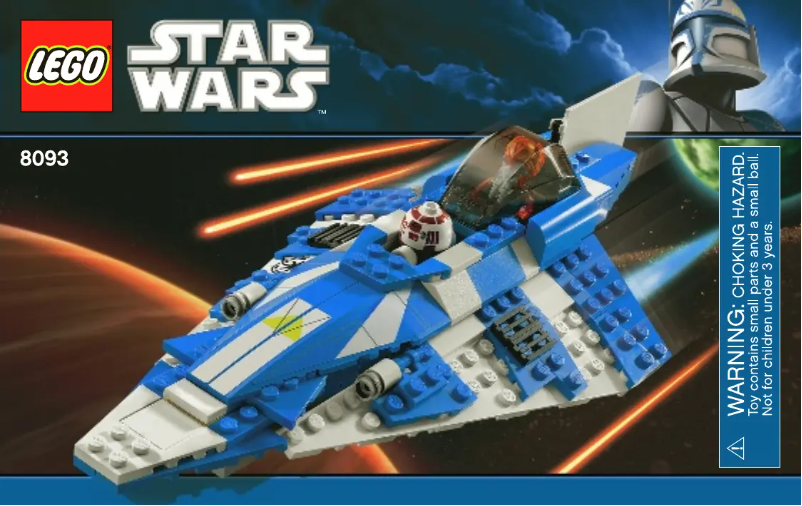 Page n°1 - Manuel utilisateur Lego Star Wars 8093