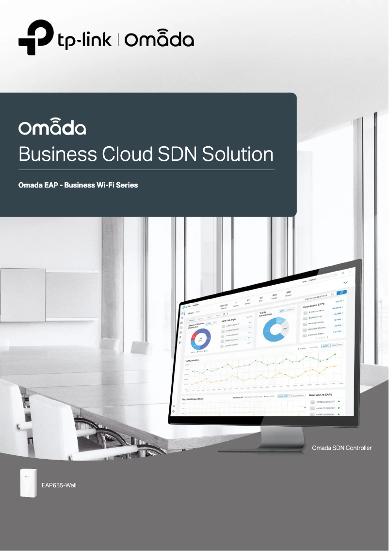 Page 1 de la notice Fiche technique TP-Link Omada EAP655-Wall
