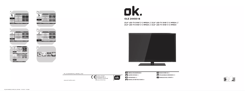 Página 1 del manual Manual de usuario OK OLE 24450-B