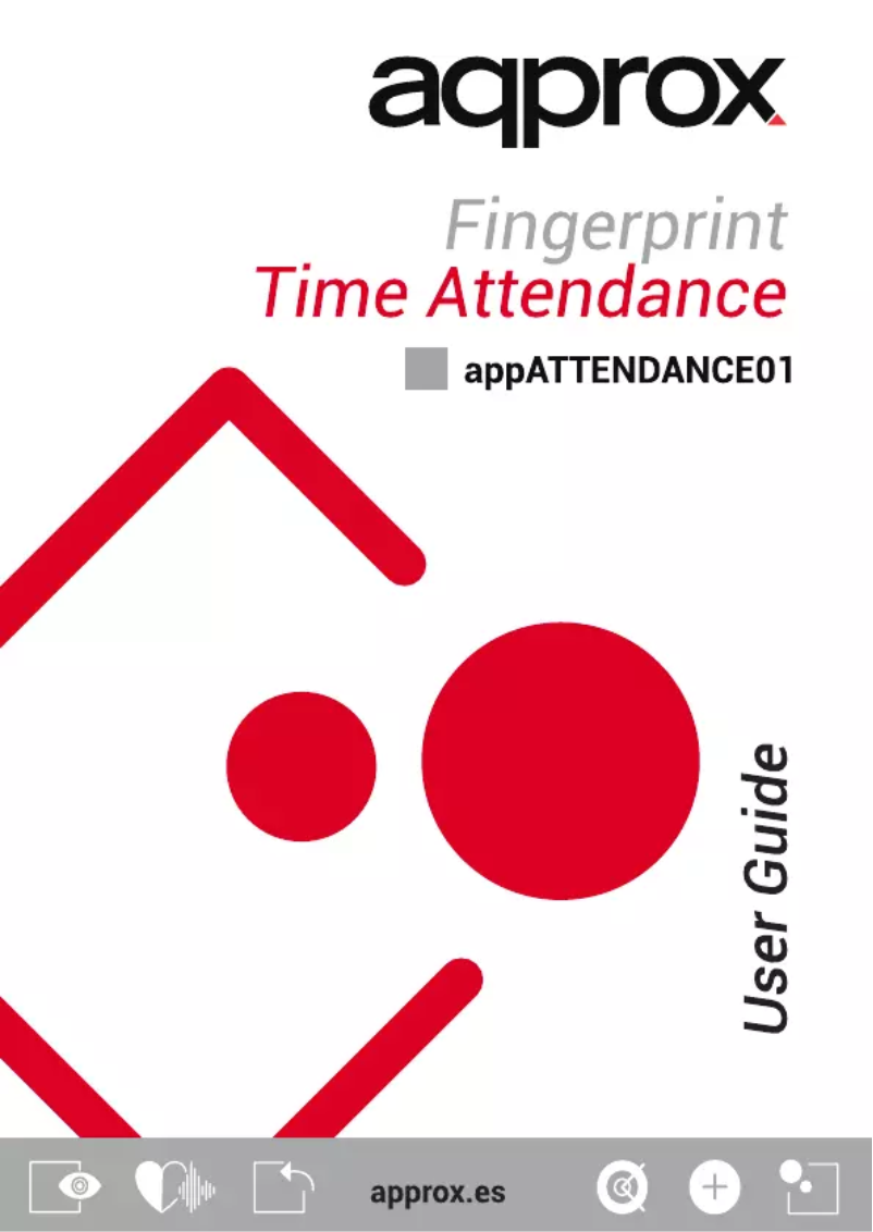 Page n°1 - Manuel utilisateur Approx appATTENDANCE02