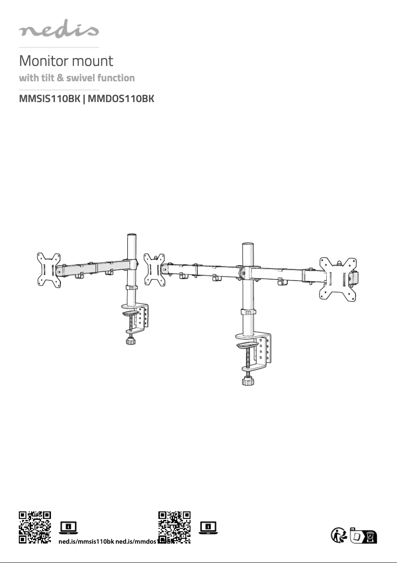 Página 1 del manual Manual de usuario Nedis MMDOS110BK