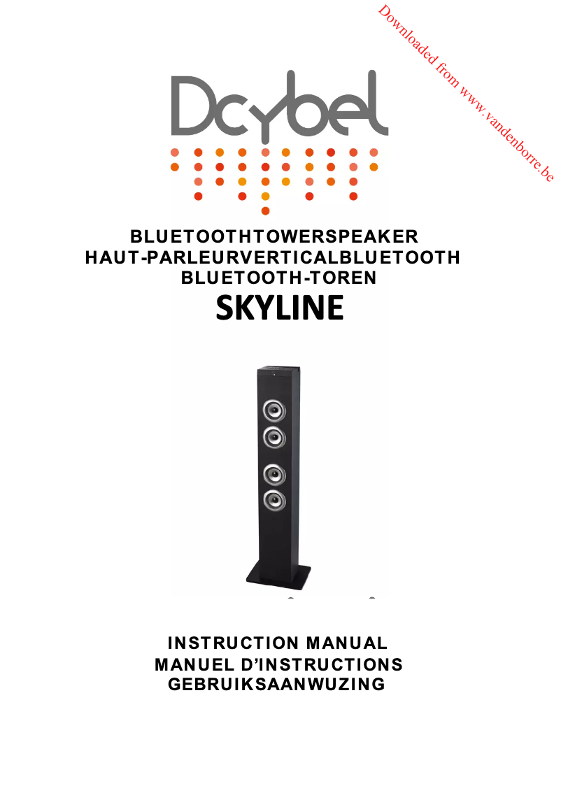Page n°1 - Manuel utilisateur Dcybel Skyline