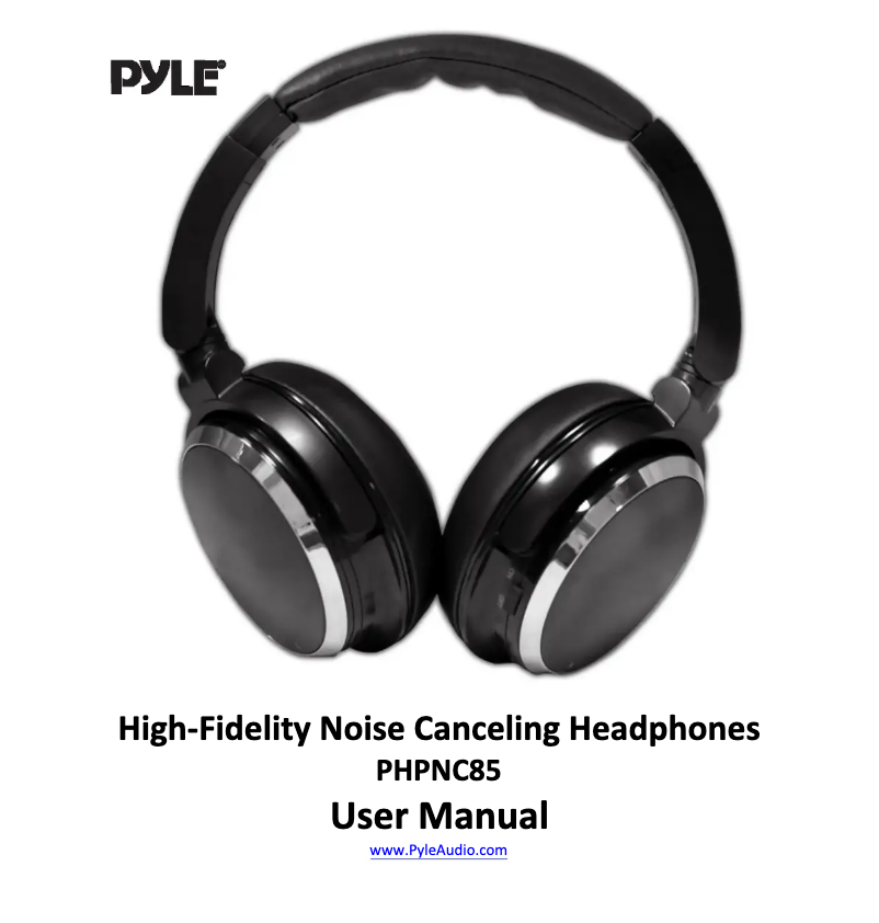 Page n°1 - Manuel utilisateur Pyle PHPNC85