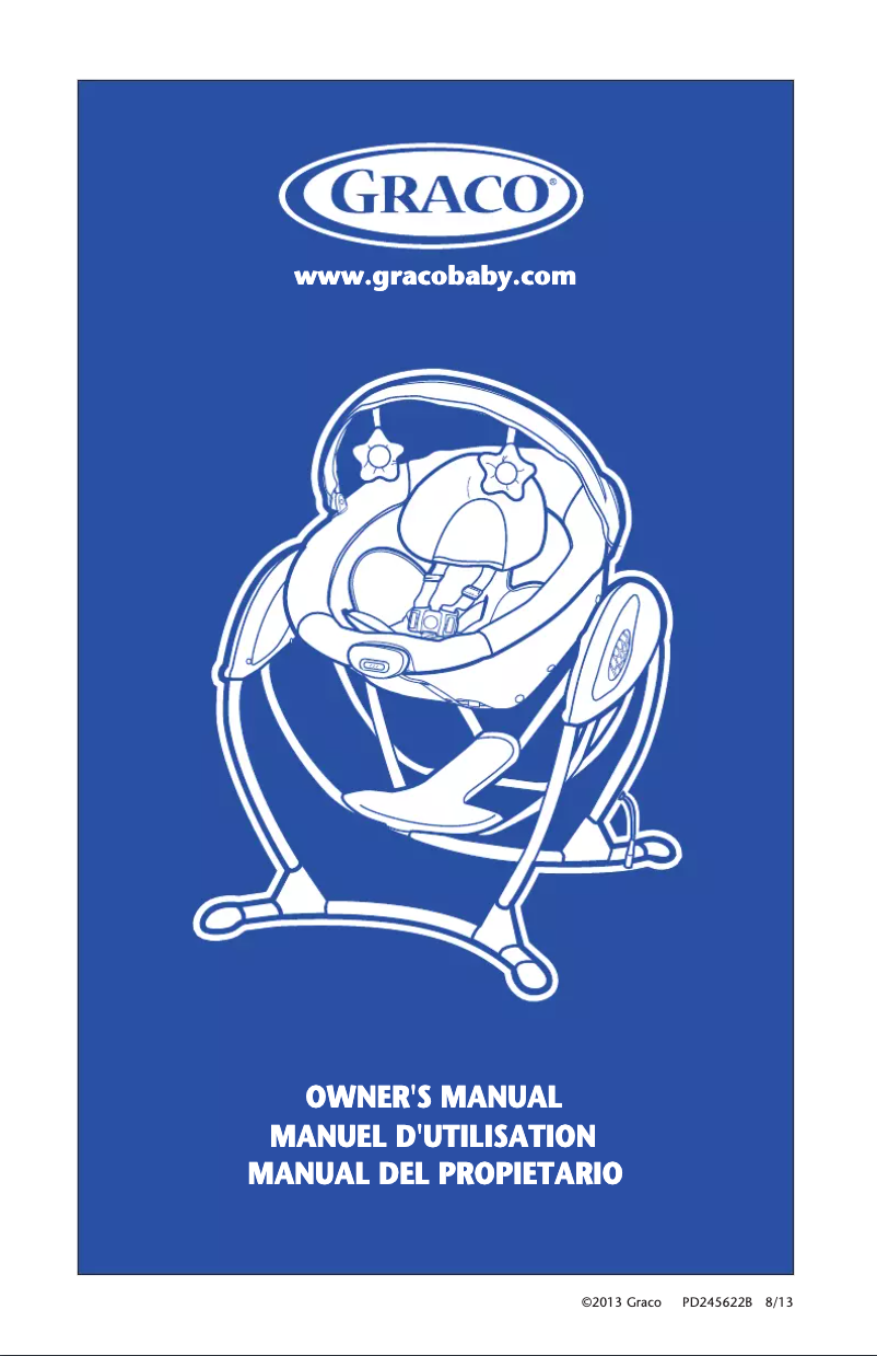 First page image of the manual for Glider LX