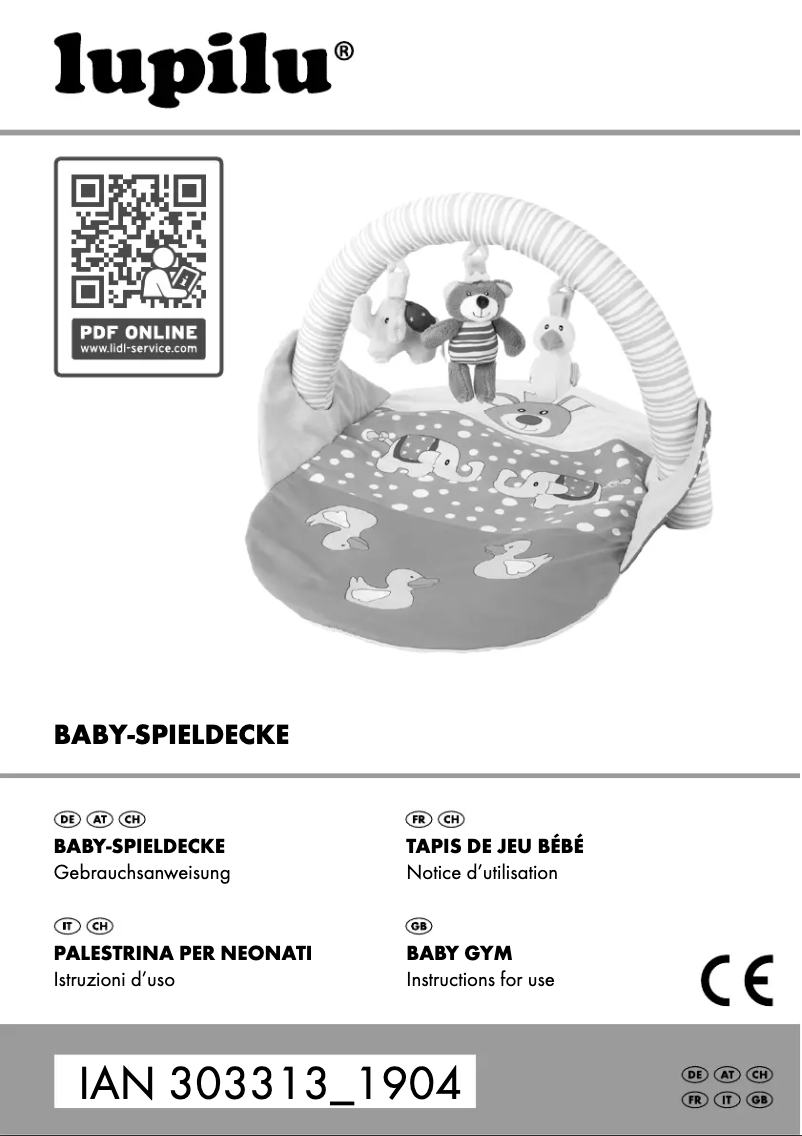 Image de la première page du manuel de l'appareil IAN 303313