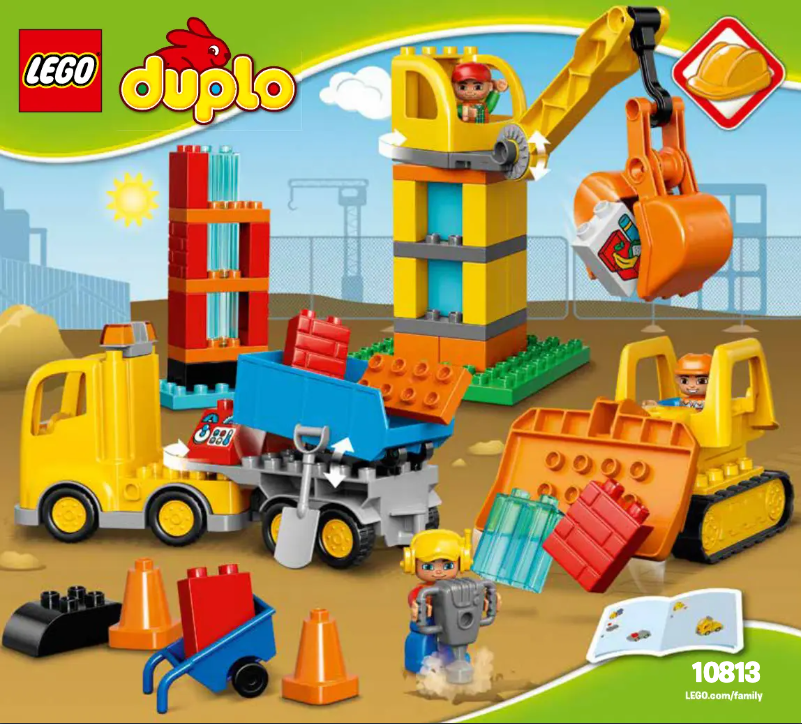 Page 1 de la notice Manuel utilisateur Lego Duplo 10813