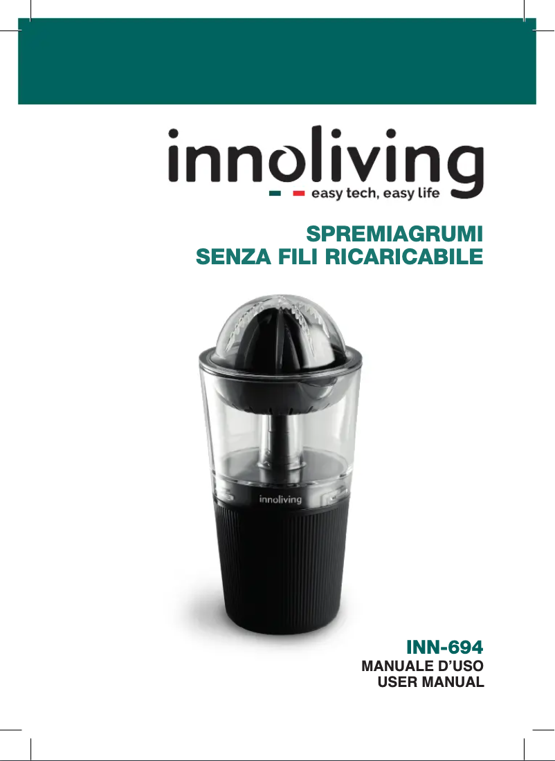 Página 1 del manual Manual de usuario Innoliving INN-694