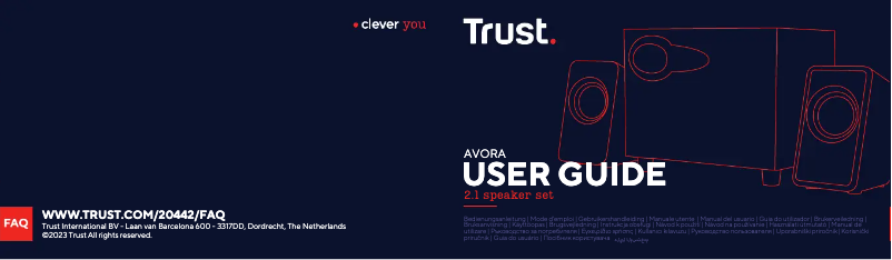 Imagen de la primera página del manual del dispositivo Avora 2.1