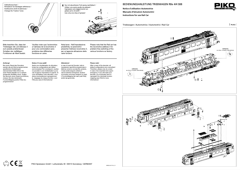 Image de la première page du manuel de l'appareil 96836