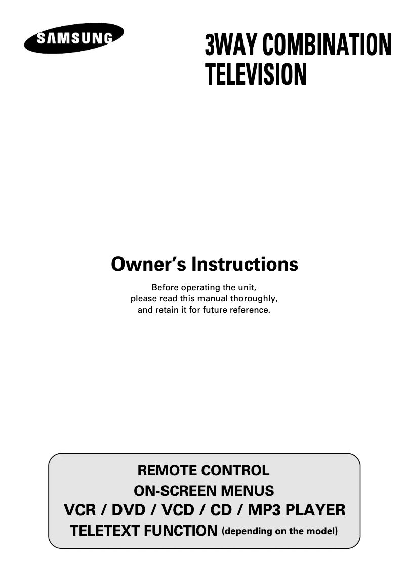 Página 1 del manual Manual de usuario Samsung UW28J10VD
