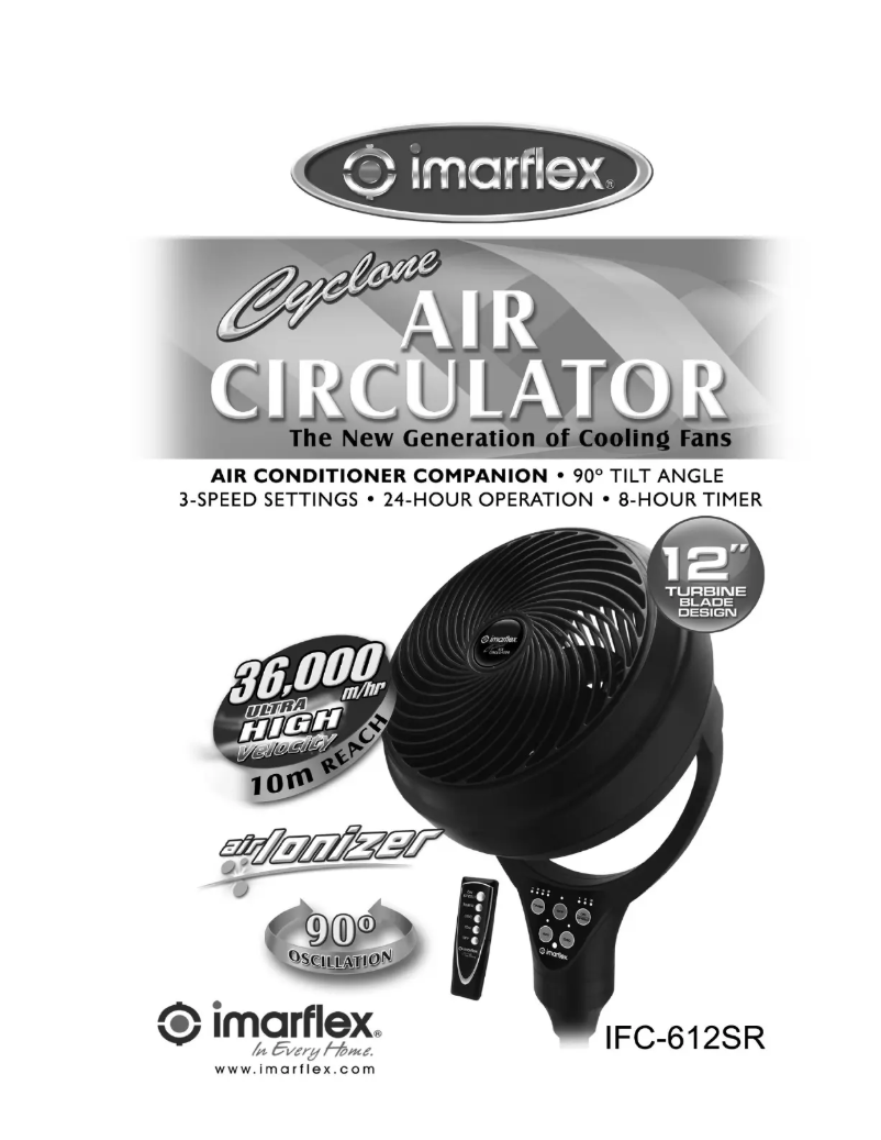 Página 1 del manual Manual de usuario Imarflex IFC-612SR