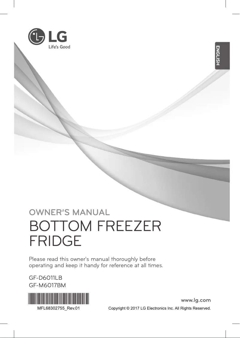 Image de la première page du manuel de l'appareil GF-M6017BM