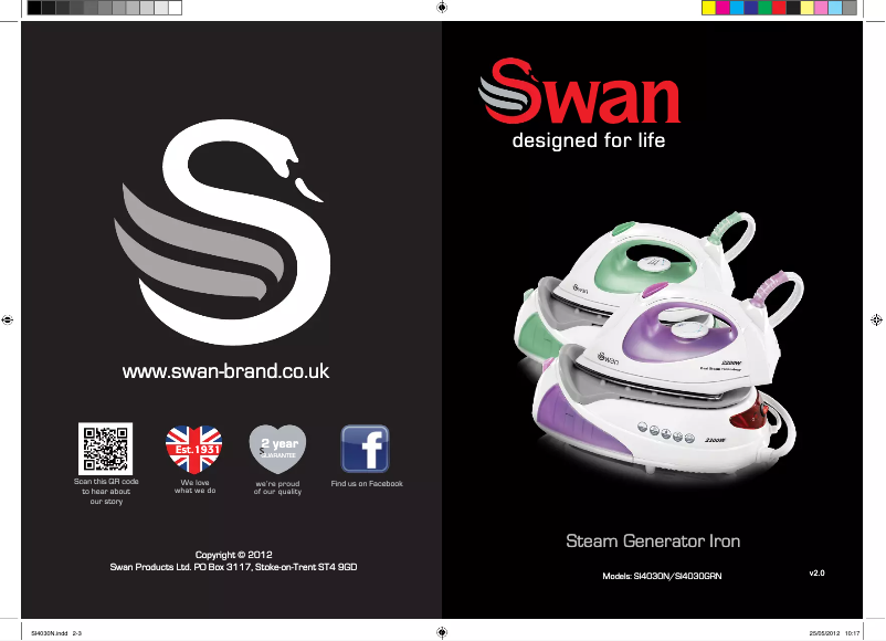 Page n°1 - Manuel utilisateur Swan SI4030N