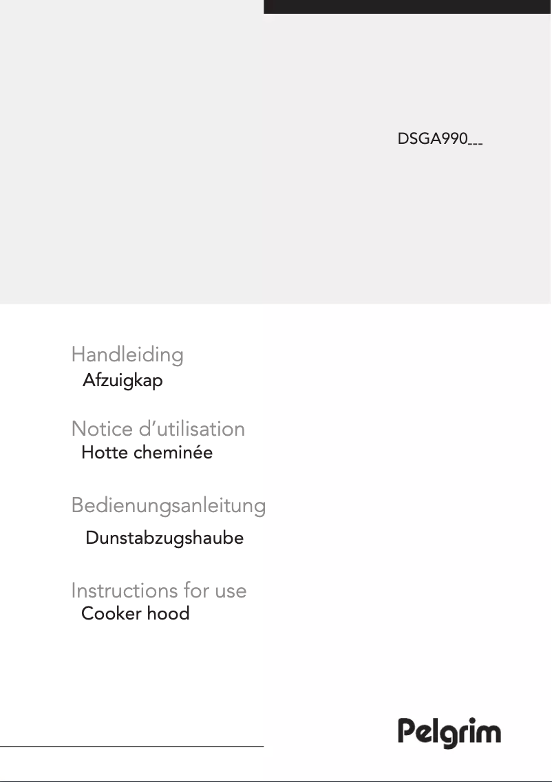 Image de la première page du manuel de l'appareil DSGA990MAT