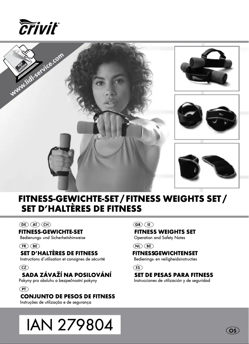 Page n°1 - Manuel utilisateur Crivit IAN 270045