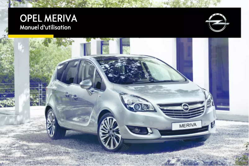 Page 1 de la notice Manuel utilisateur Opel Meriva (2015)