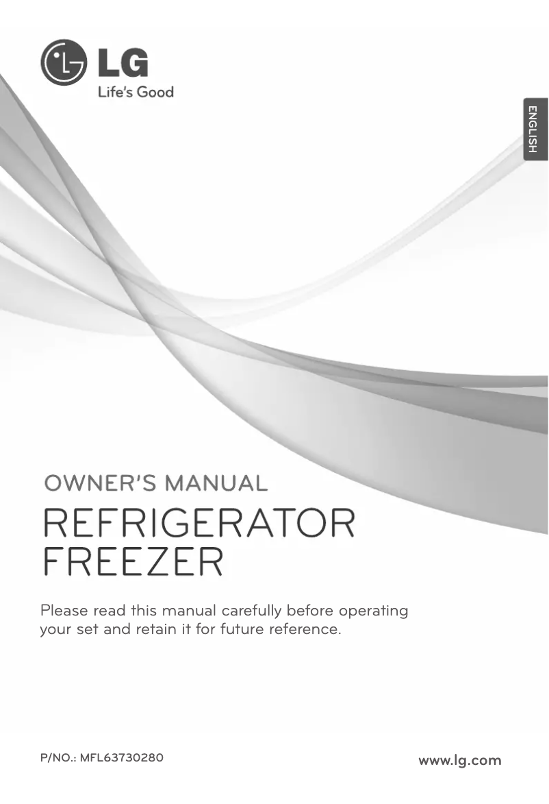 Page 1 de la notice Manuel utilisateur LG GB3133SWGK