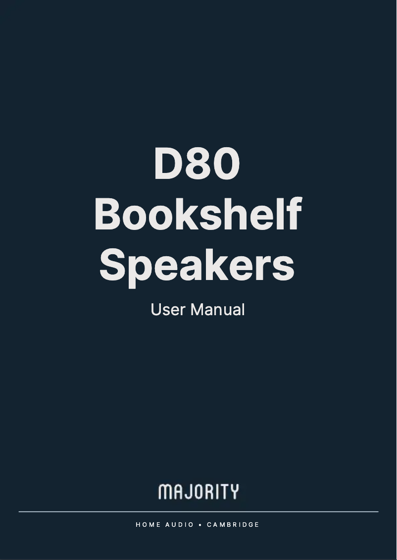 Image de la première page du manuel de l'appareil D80