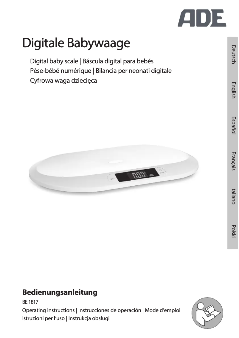 Image de la première page du manuel de l'appareil BE 1817