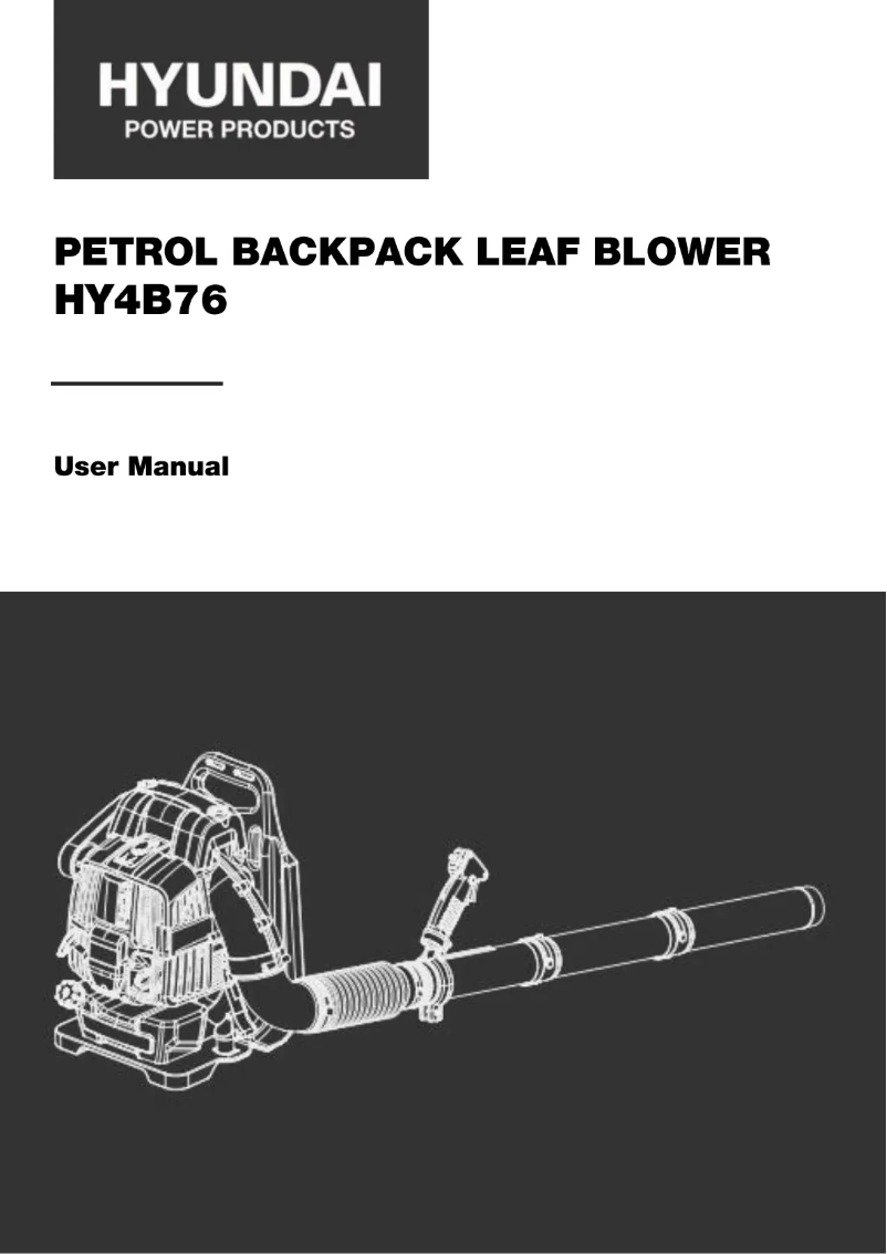 Image de la première page du manuel de l'appareil HY4B76