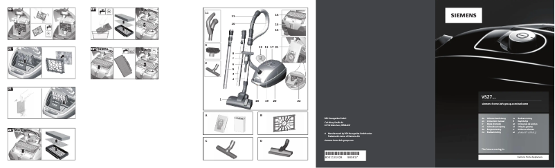 Image de la première page du manuel de l'appareil VSC7X300