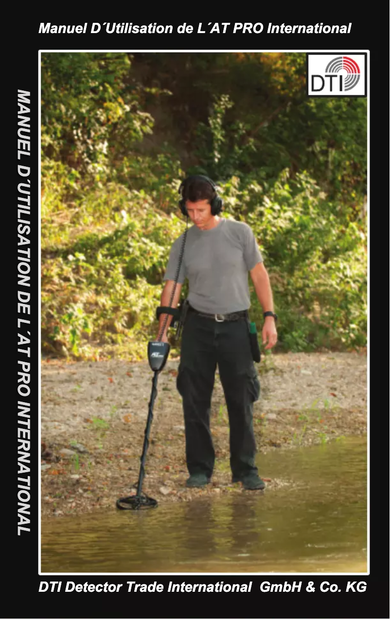 Page 1 de la notice Manuel utilisateur Garrett AT Pro