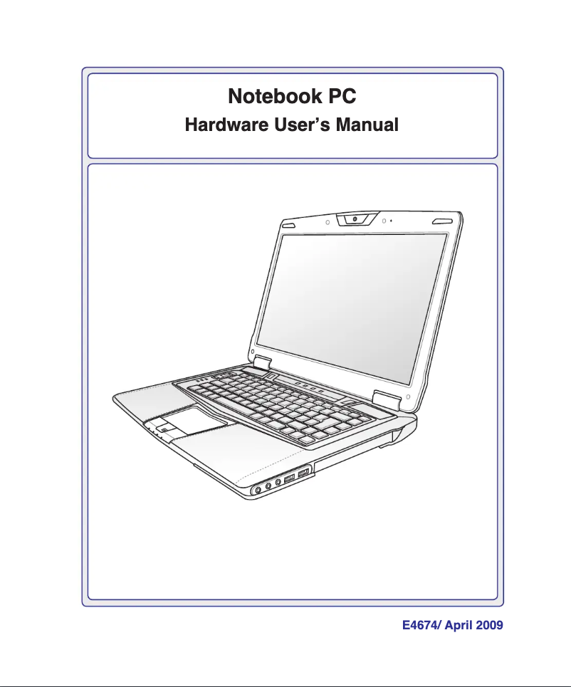 Page 1 de la notice Manuel utilisateur Asus Lamborghini VX5