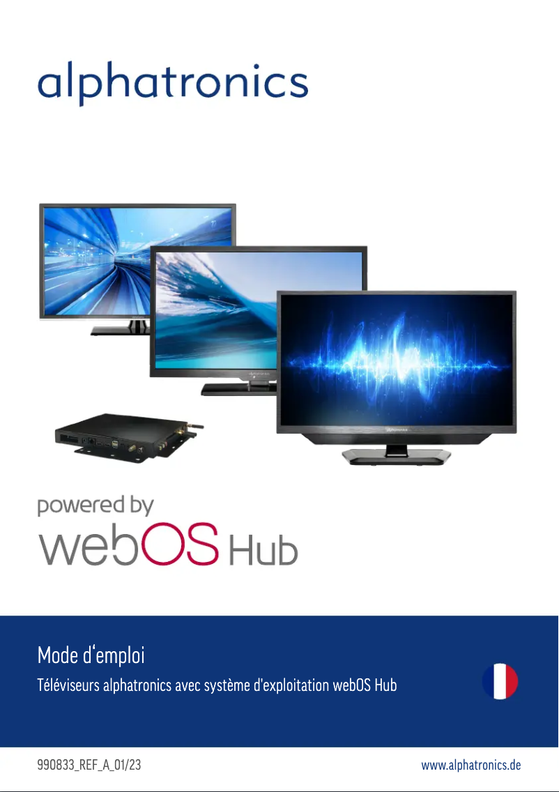 Image de la première page du manuel de l'appareil SLA-27 DSBW+