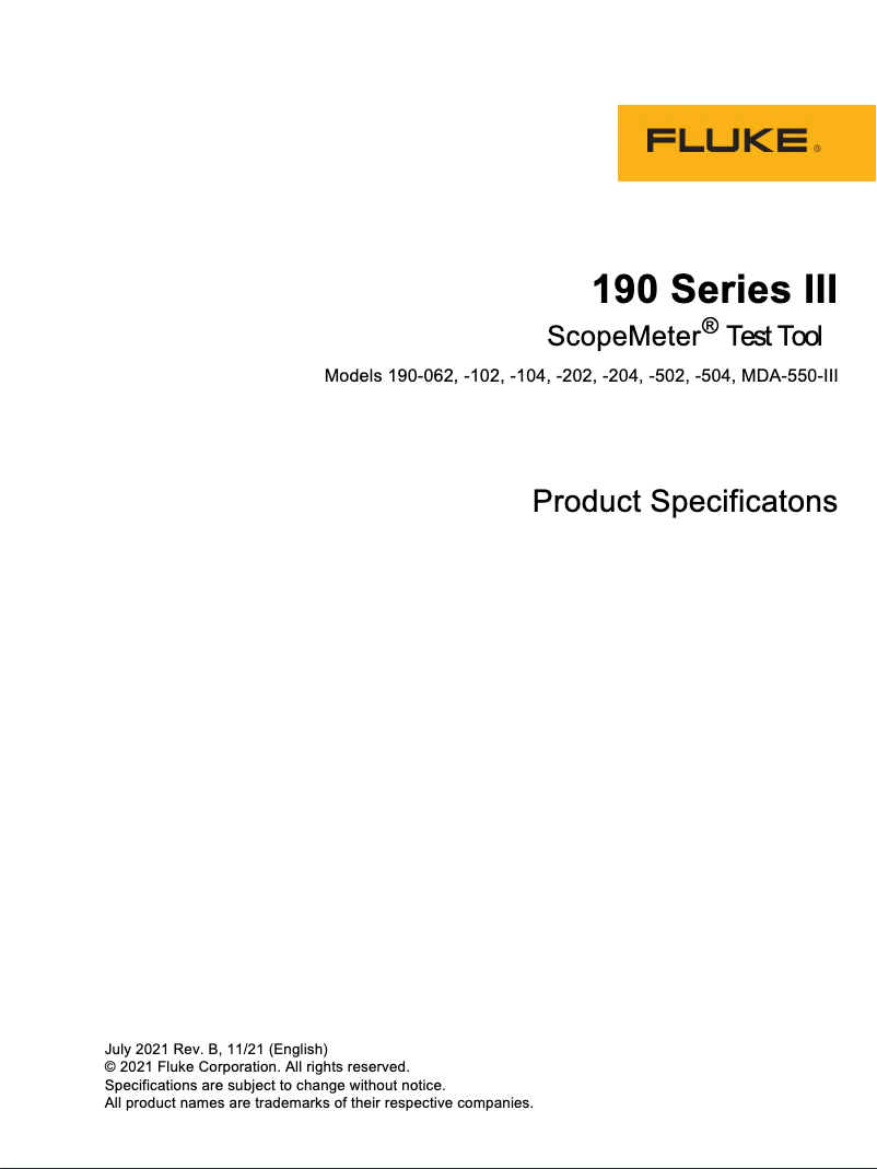 Image de la première page du manuel de l'appareil MDA-550