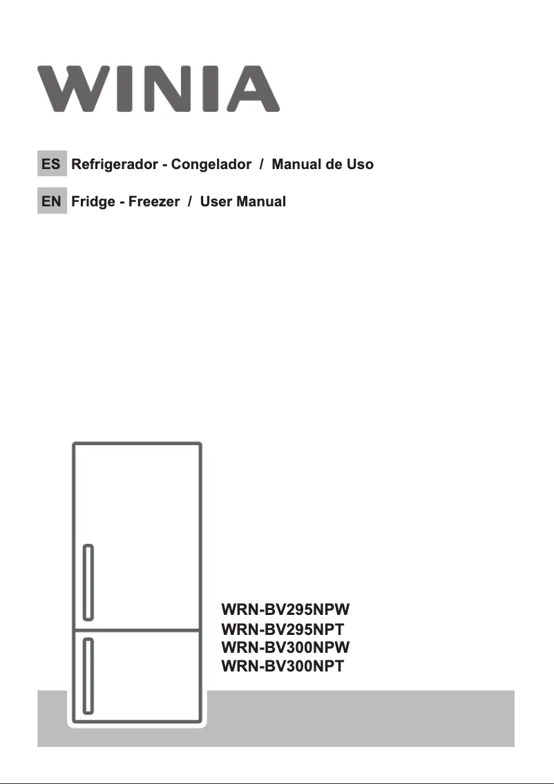 Image de la première page du manuel de l'appareil WRN-BV295NPW