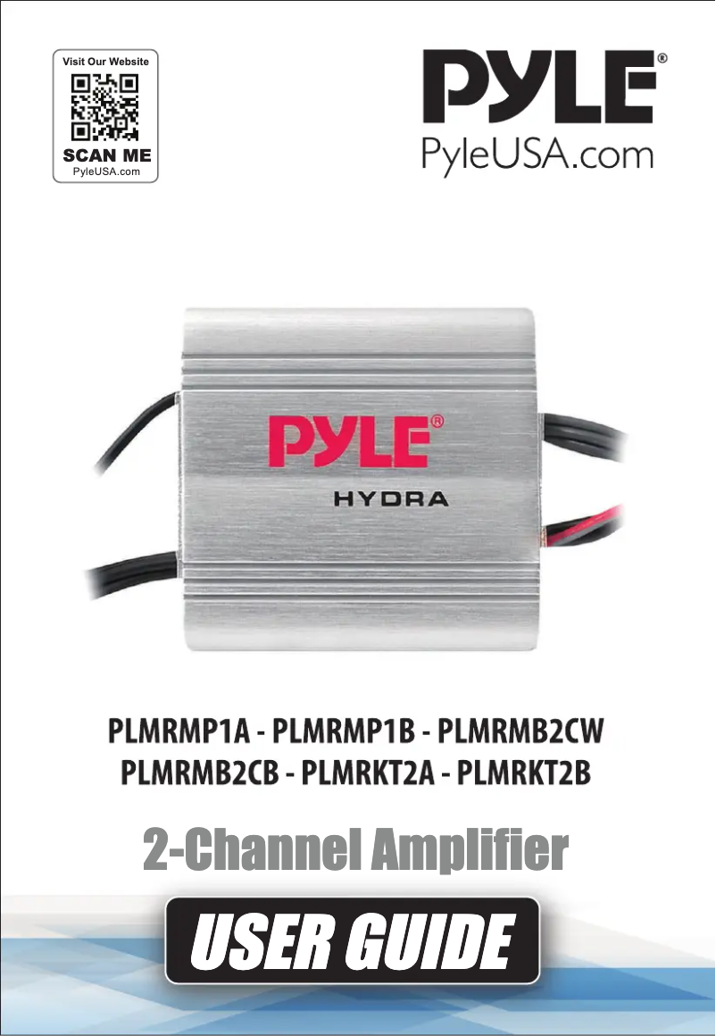 Página 1 del manual Manual de usuario Pyle PLMRMB2CW