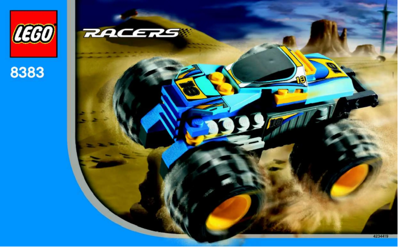 Page n°1 - Manuel utilisateur Lego Nitro Terminator