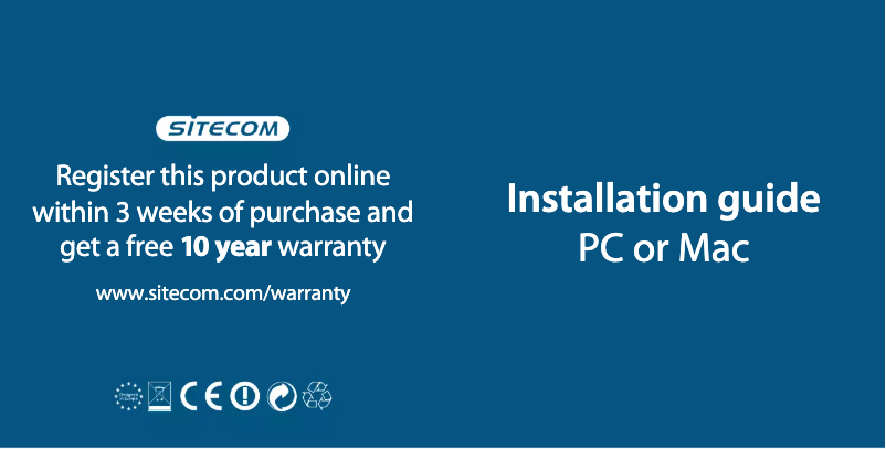 Page n°1 - Manuel utilisateur Sitecom AC450 WLA-3100