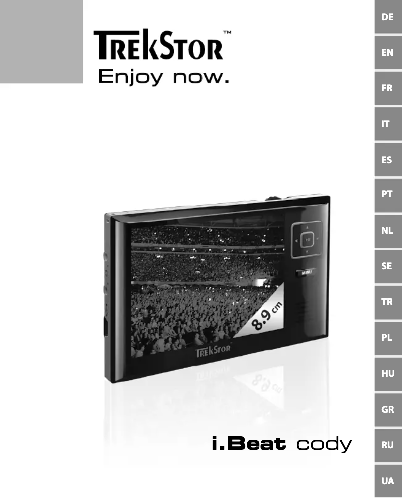 Image de la première page du manuel de l'appareil I.Beat cody