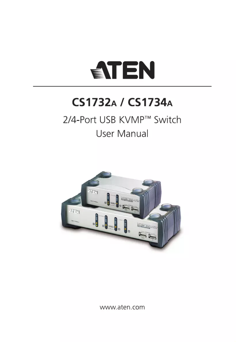 Page n°1 - Manuel utilisateur ATen CS1732A