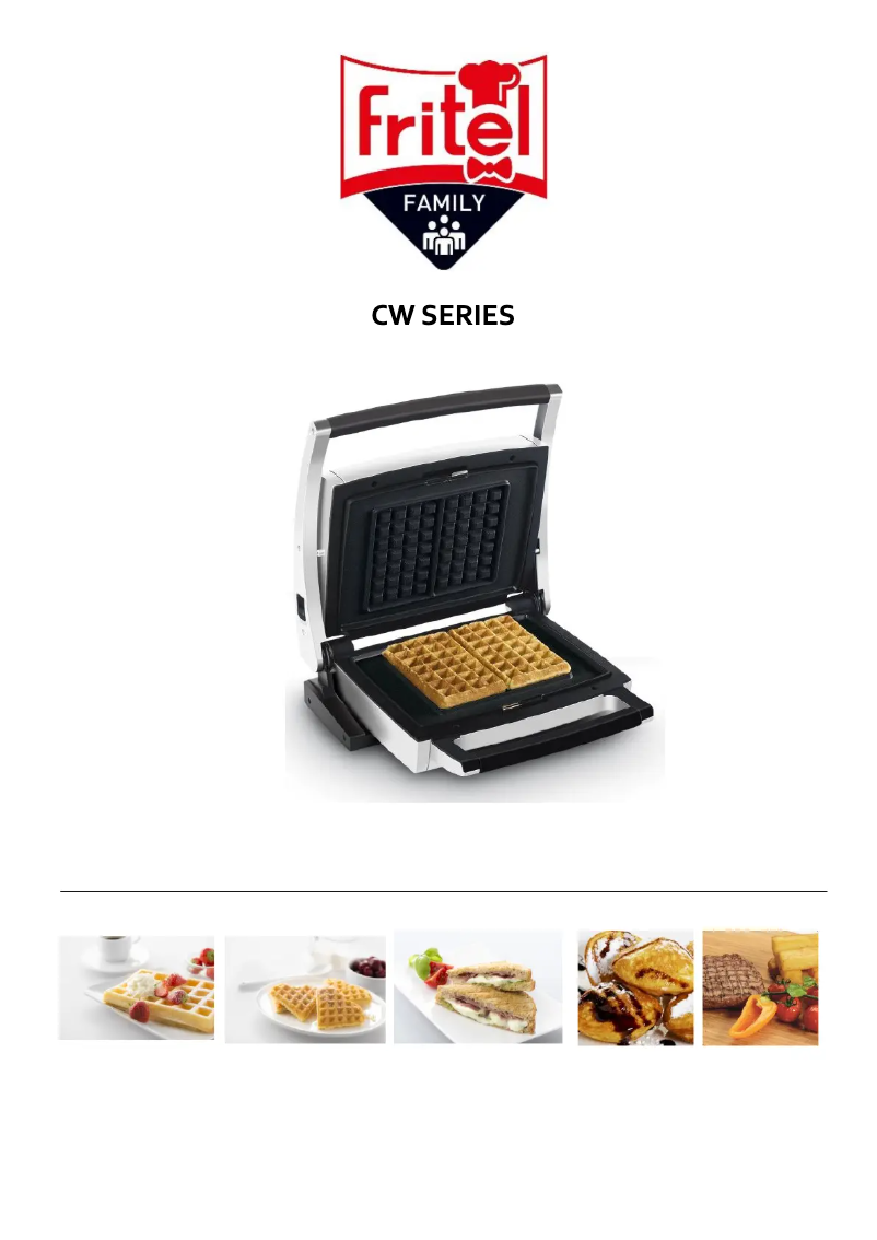 Image de la première page du manuel de l'appareil CW 2437