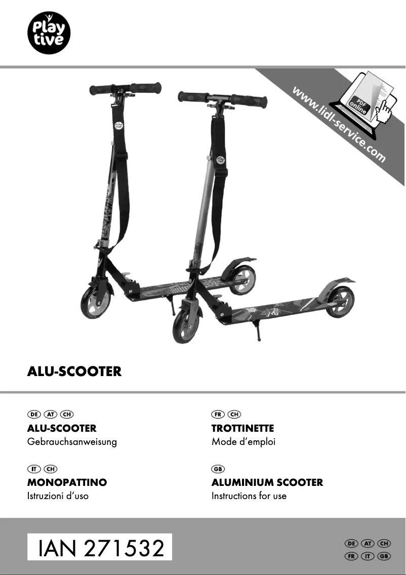 Page 1 de la notice Manuel utilisateur Playtive IAN 271532