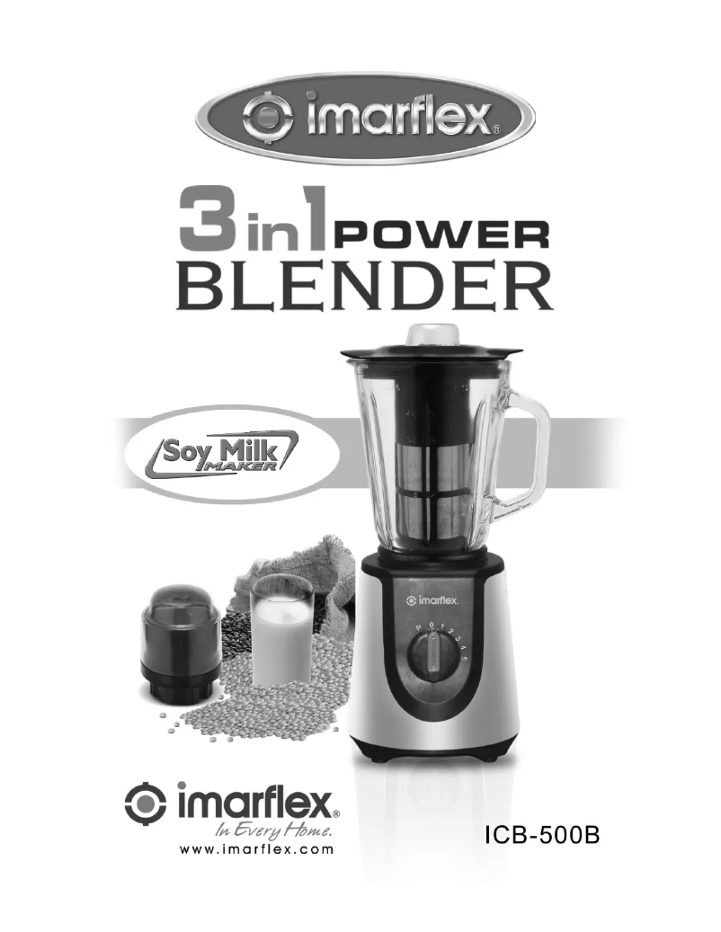 Page n°1 - Manuel utilisateur Imarflex ICB-500B