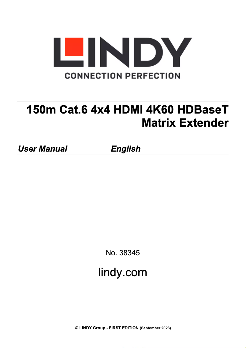 Image de la première page du manuel de l'appareil 38345