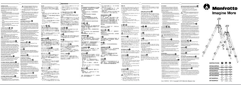 Image de la première page du manuel de l'appareil MT190CXPRO4