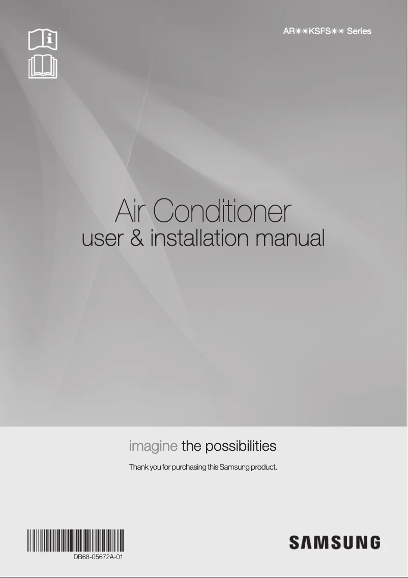 Image de la première page du manuel de l'appareil AR18KSFSFWK