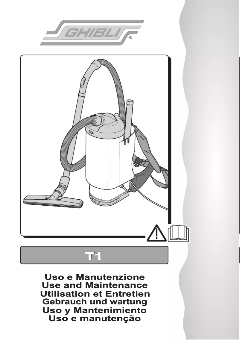 Image de la première page du manuel de l'appareil T1
