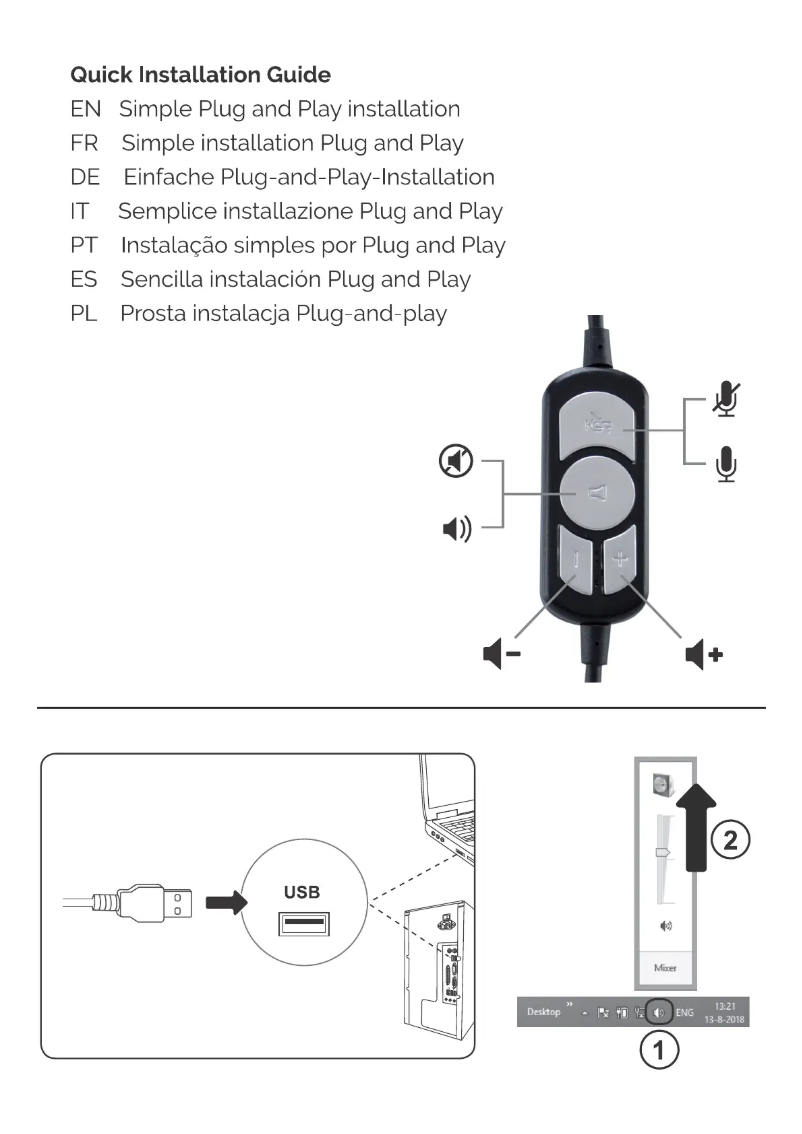 Page n°1 - Manuel utilisateur Conceptronic POLONA 01