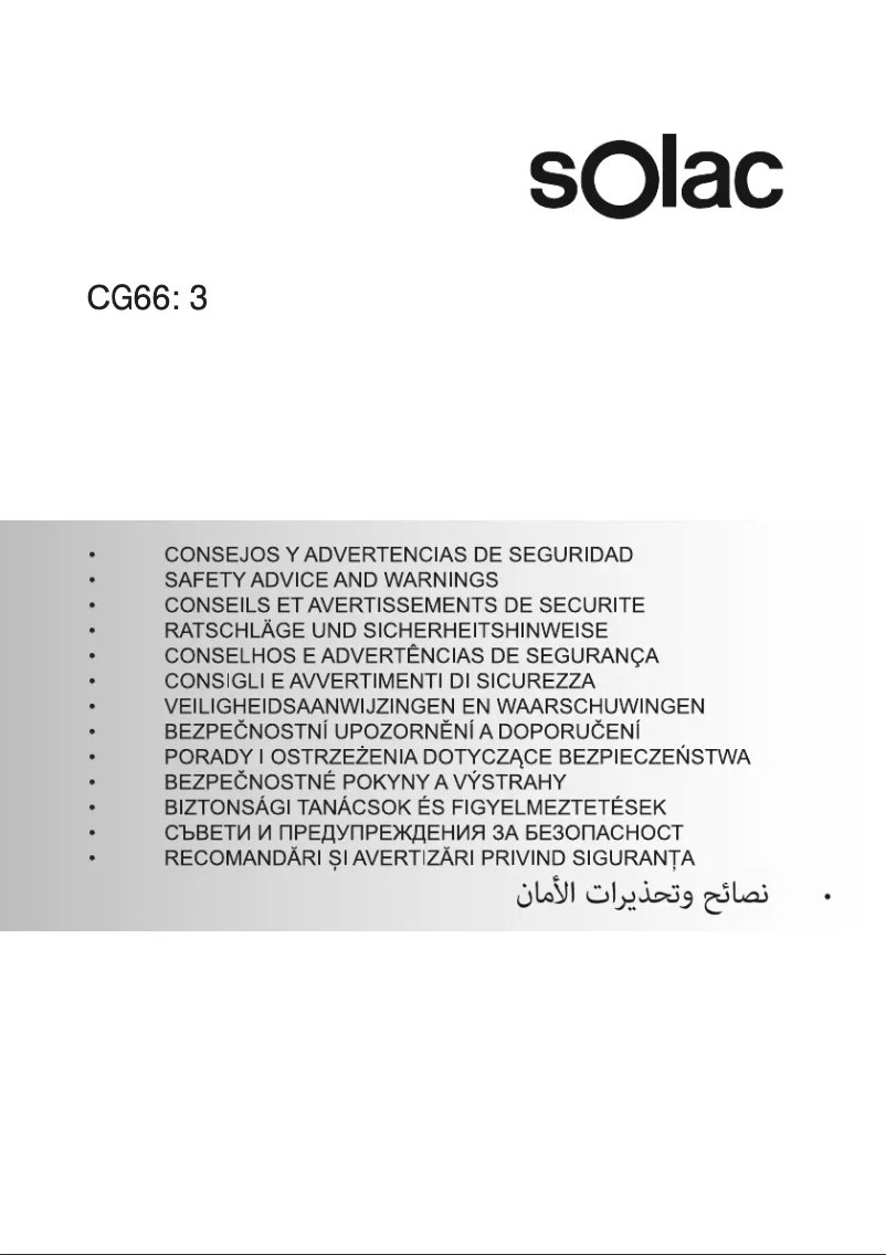Page 1 de la notice Instructions de sécurité Solac Espresso 20 Bar S92010800